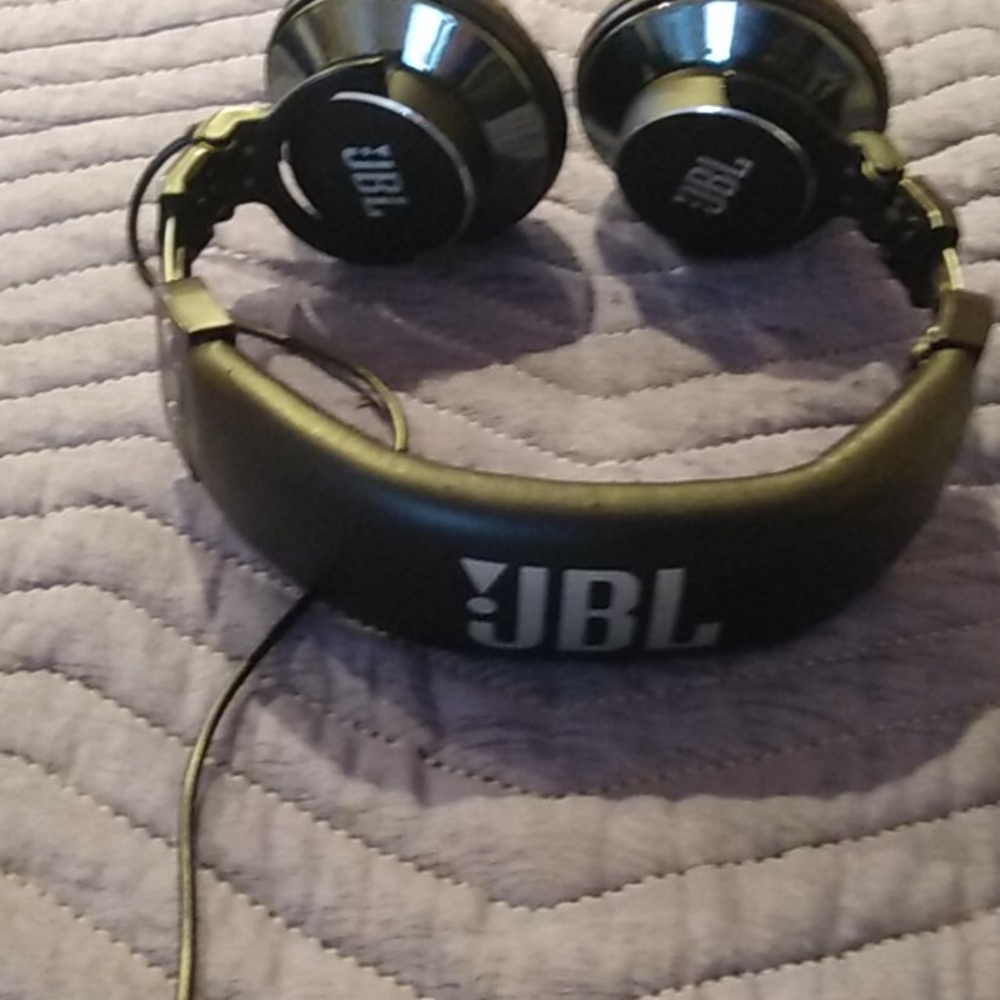 JBL headphones.